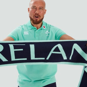 Mens Ireland Team Polo Shirt Green