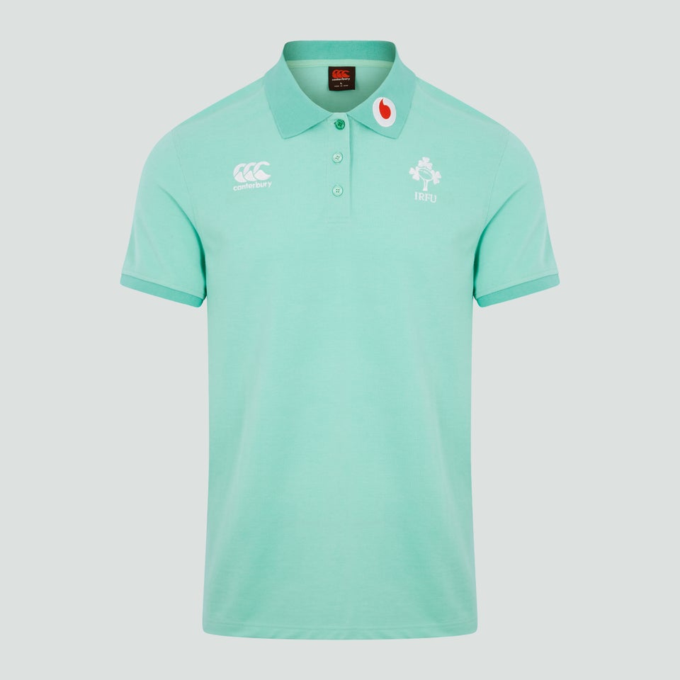 Mens Ireland Team Polo Shirt Green