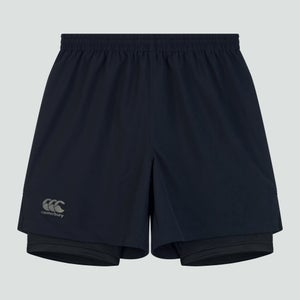 CANTERBURY VAPODRI 7" 2-IN-1 SHORT AM BLK/GRY