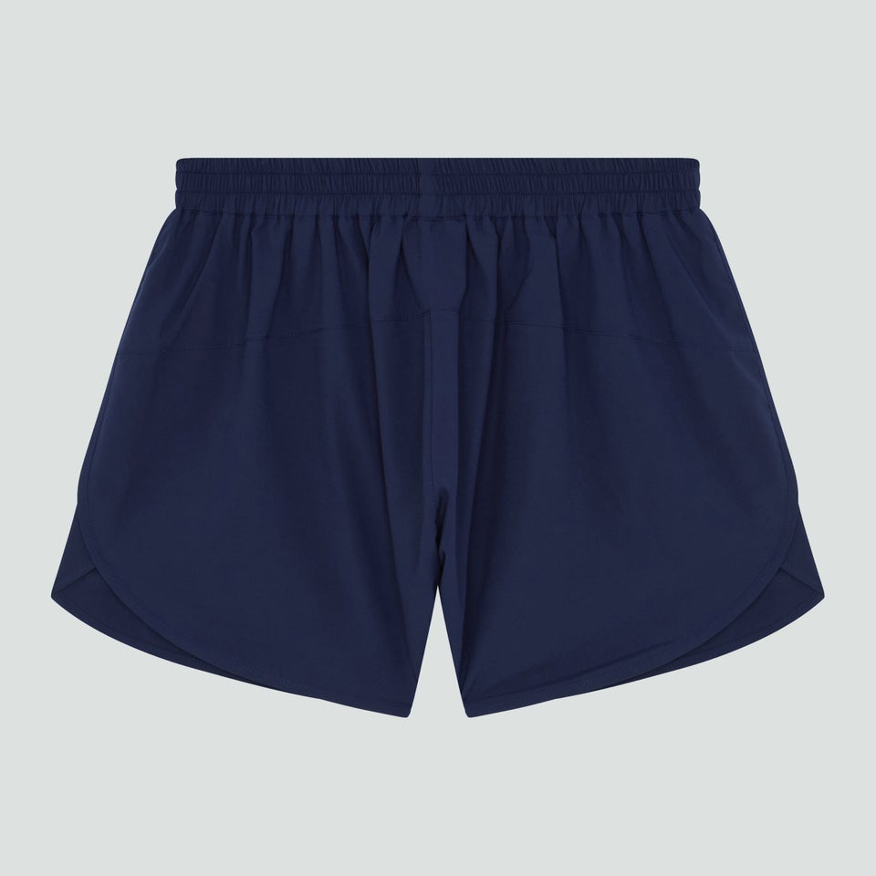 Womens Ireland Woven Gym Shorts Blue