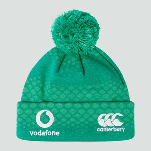 Unisex Ireland Bobble Hat Green