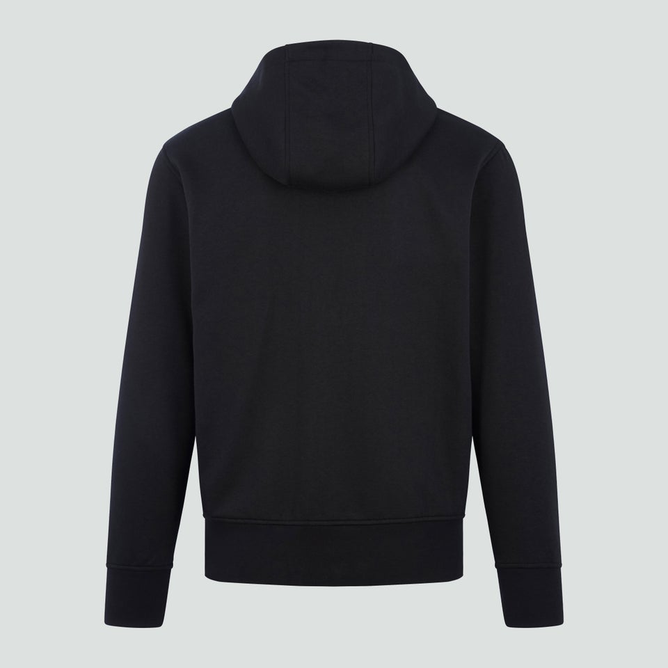 Mens Full Zip Hoody Black/Grey