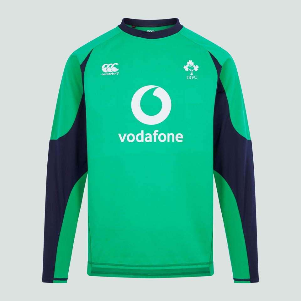 Mens Ireland Tech Drill Top Green