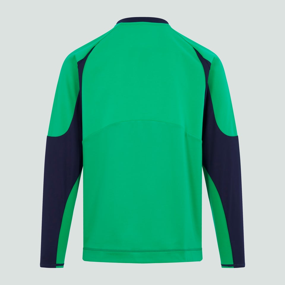 Mens Ireland Tech Drill Top Green