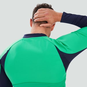 Mens Ireland Tech Drill Top Green