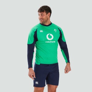 Mens Ireland Tech Drill Top Green
