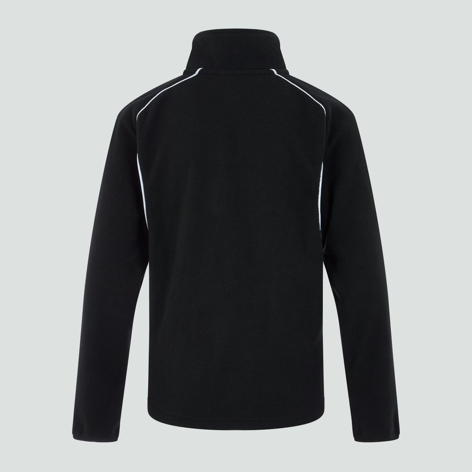 Junior Unisex Ireland Classic 1/4 Zip Fleece Black/Green