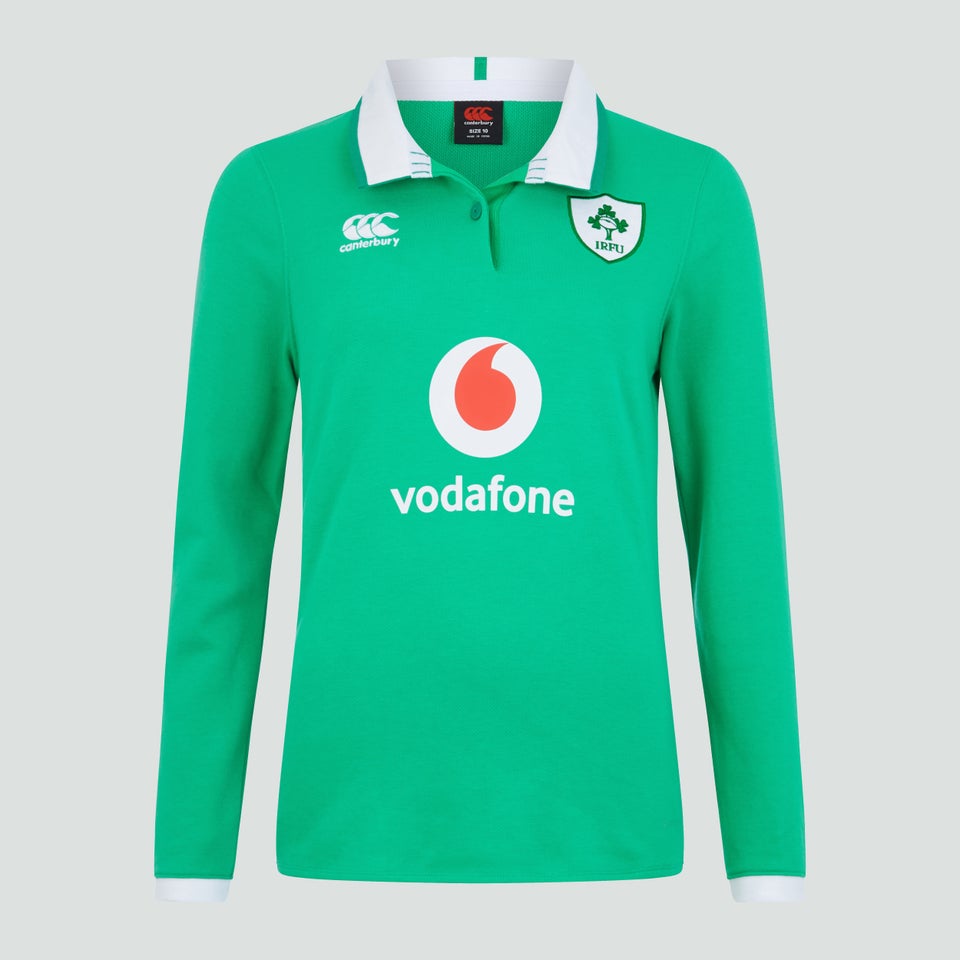 Womens Ireland Vapodri Home Classic Jersey Green