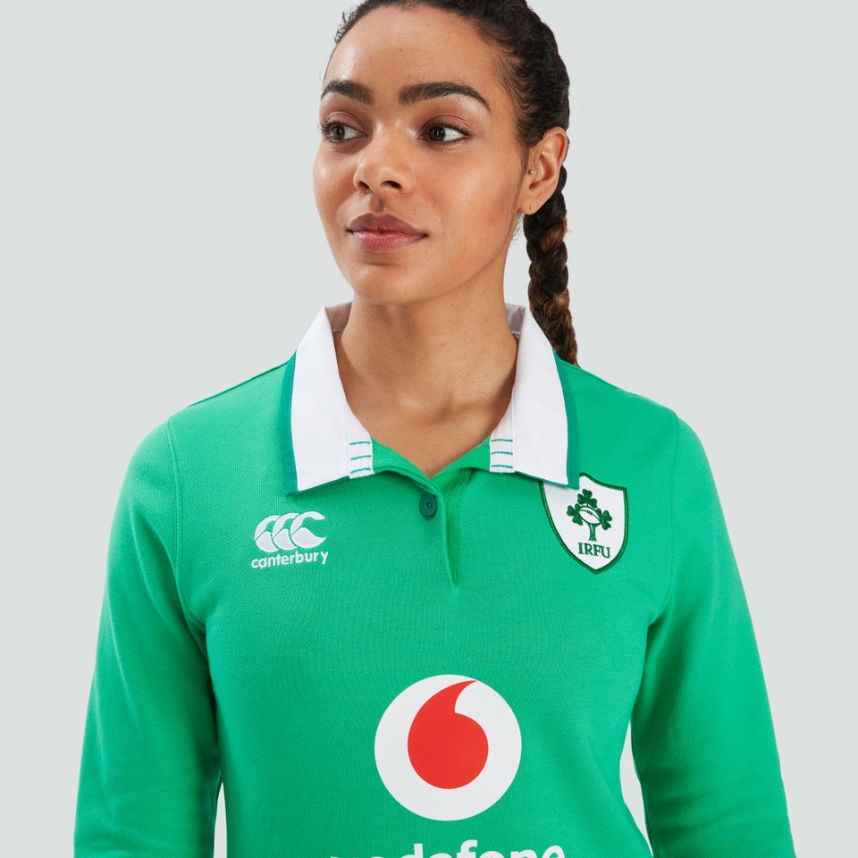 Womens Ireland Vapodri Home Classic Jersey Green