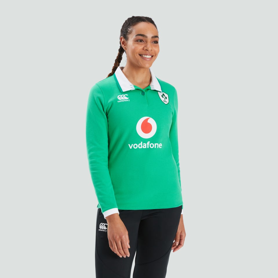 Womens Ireland Vapodri Home Classic Jersey Green