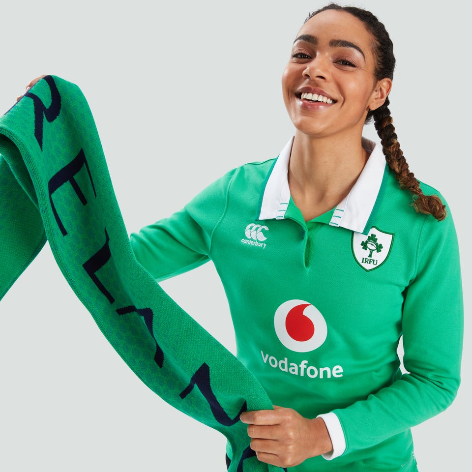Womens Ireland Vapodri Home Classic Jersey Green