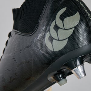 Adult Unisex Stampede Pro Soft Ground Boots Black/Grey