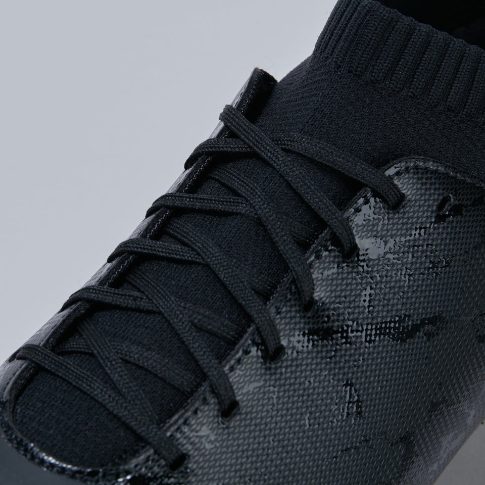 Adult Unisex Stampede Pro Soft Ground Boots Black/Grey