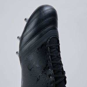 Adult Unisex Stampede Pro Soft Ground Boots Black/Grey