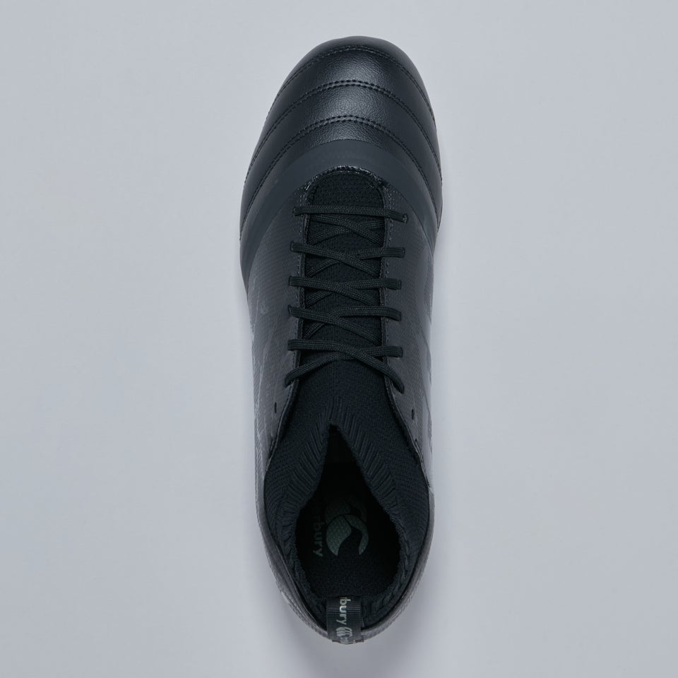 Adult Unisex Stampede Pro Soft Ground Boots Black/Grey