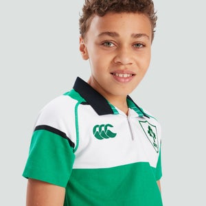 Junior Unisex Ireland Heritage Jersey Green/White