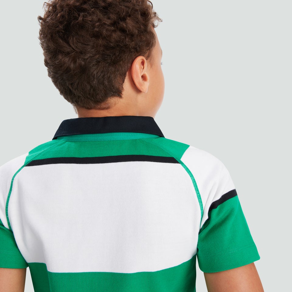 Junior Unisex Ireland Heritage Jersey Green/White