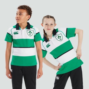 Junior Unisex Ireland Heritage Jersey Green/White