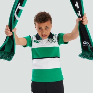 Junior Unisex Ireland Heritage Jersey Green/White