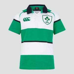 Junior Unisex Ireland Heritage Jersey Green/White