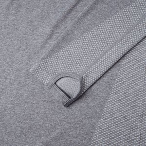 Mens Seamless 1st Layer Grey