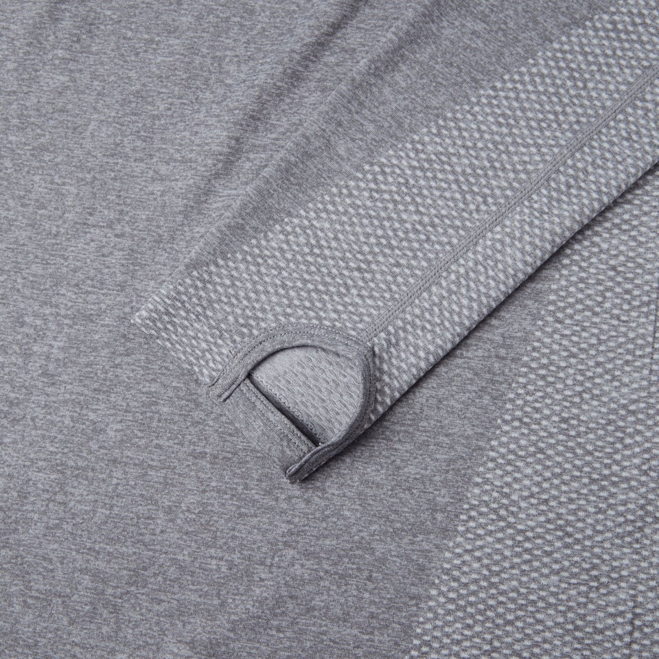 Mens Seamless 1st Layer Grey