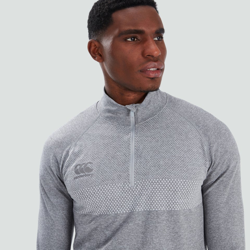 CANTERBURY SEAMLESS 1ST LAYER AM GREY