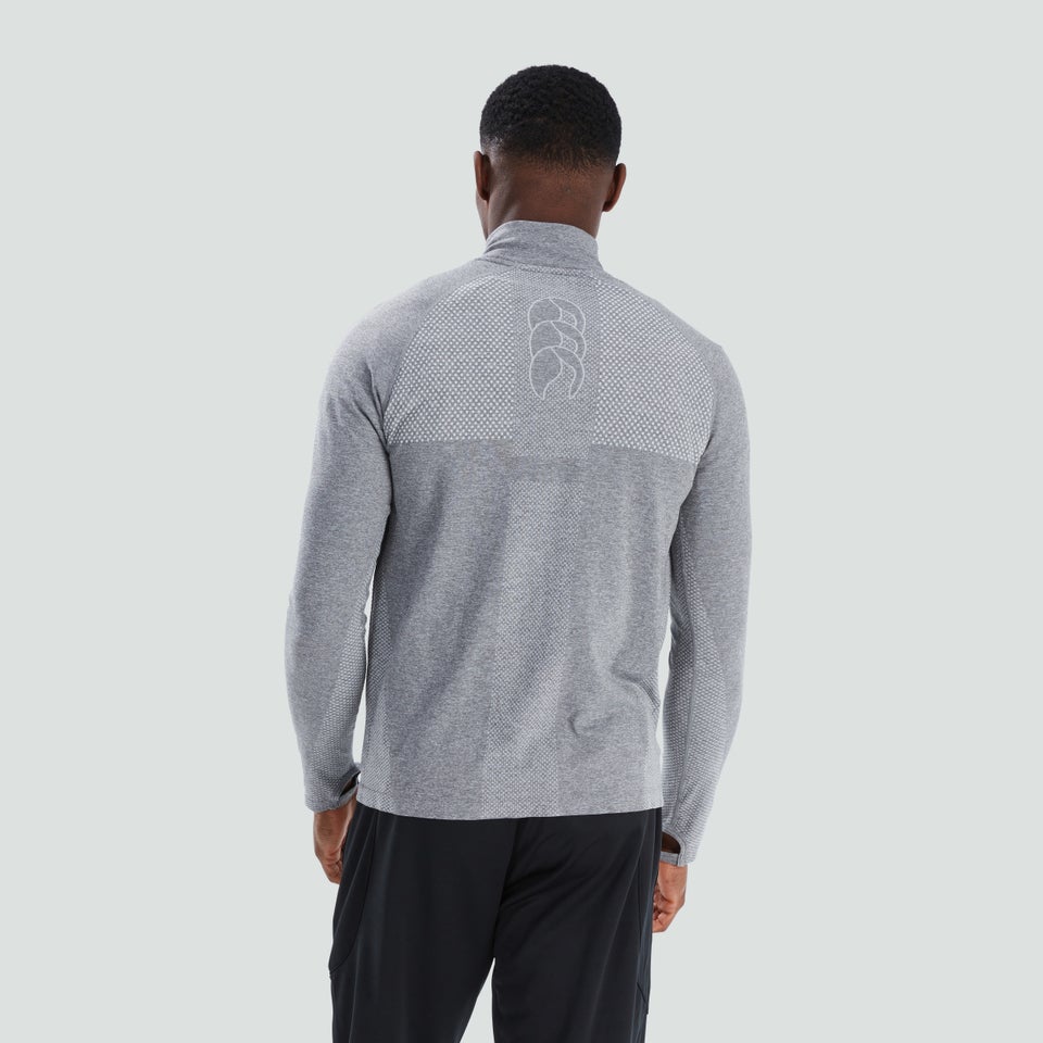 Mens Seamless 1st Layer Grey