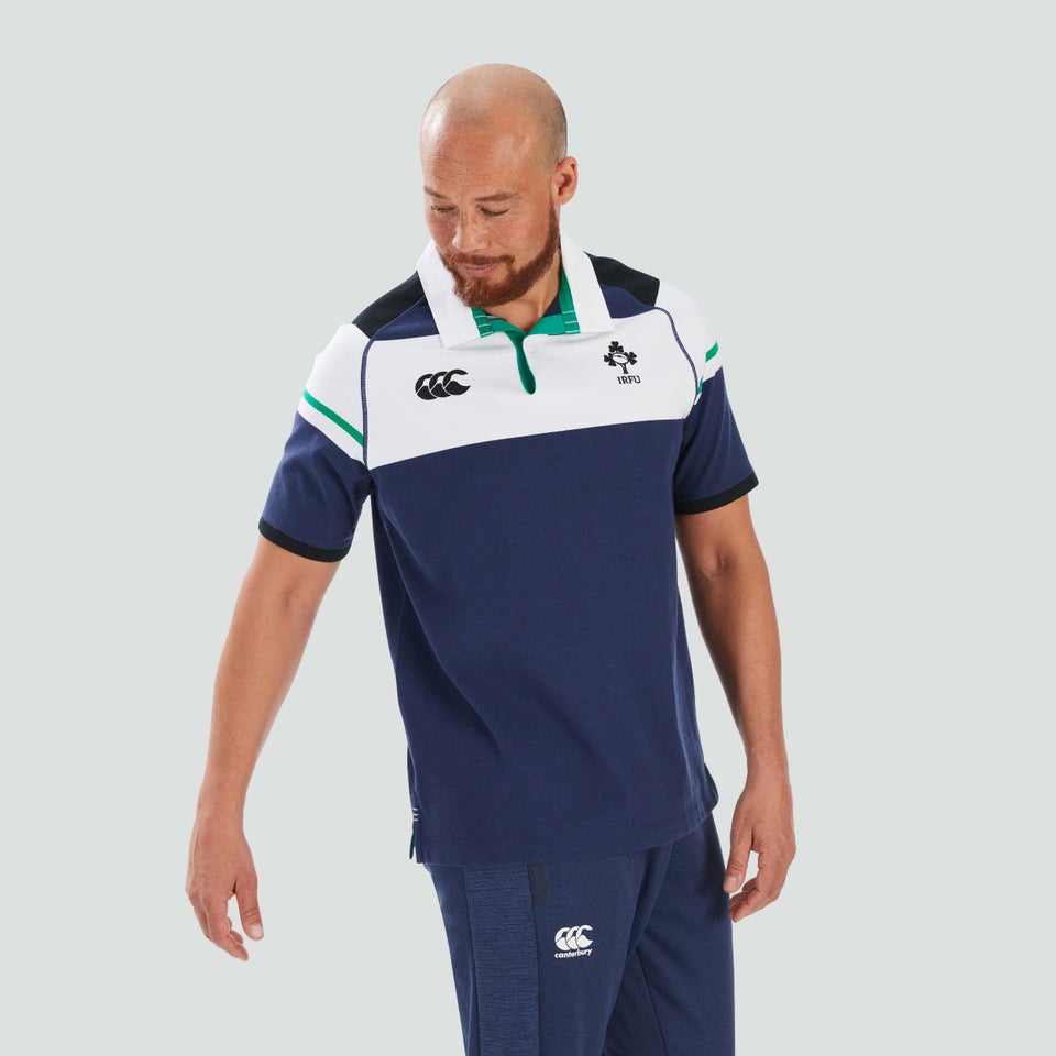 Maillot De Rugby Canterbury Scotland - Homme Taille M - Blanc Et Bleu - Occasion
