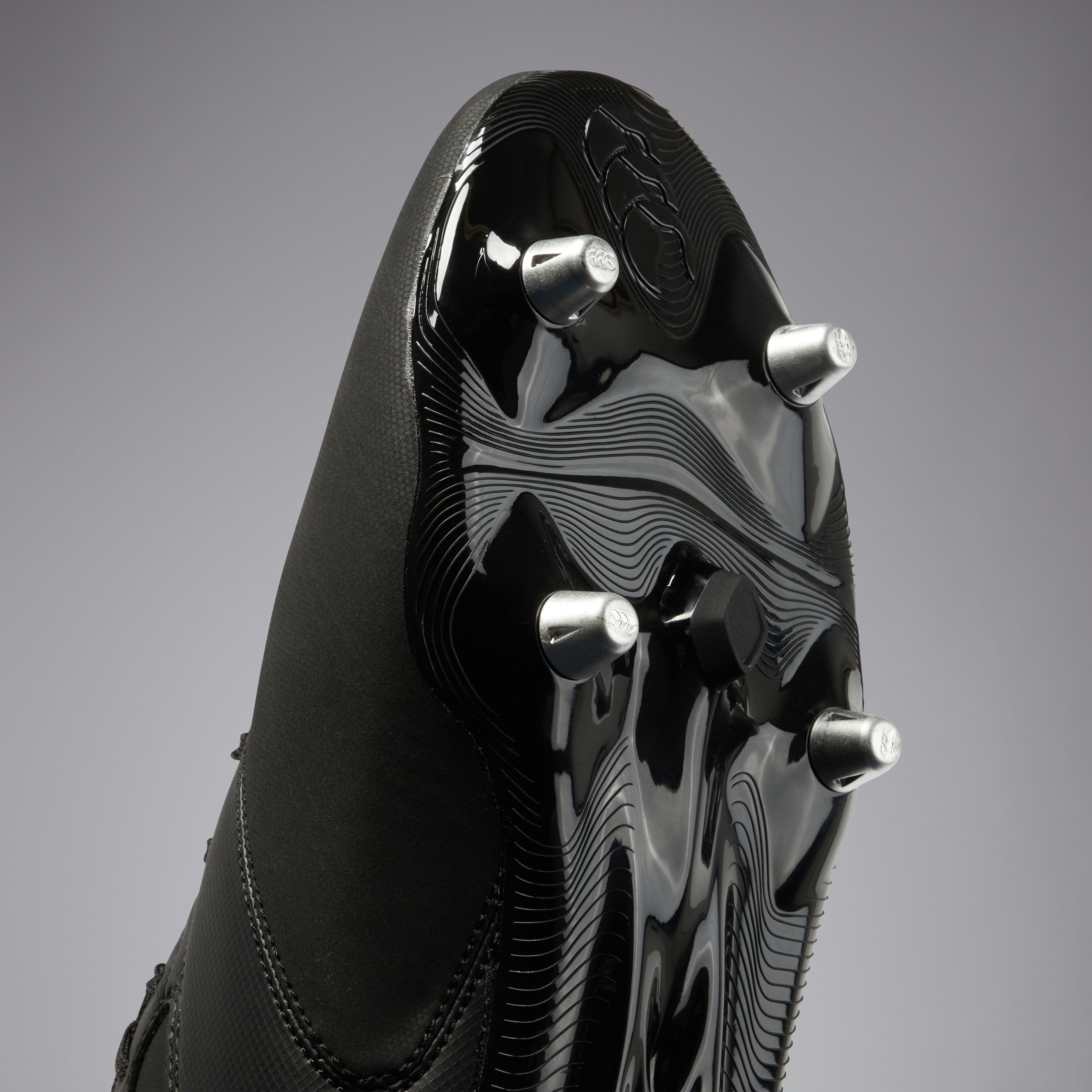 Adult Unisex Phoenix Raze Soft Ground Boots Black/White | Canterbury
