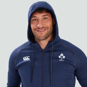CANTERBURY IRE TECH FULL ZIP HOODY AM BLUE