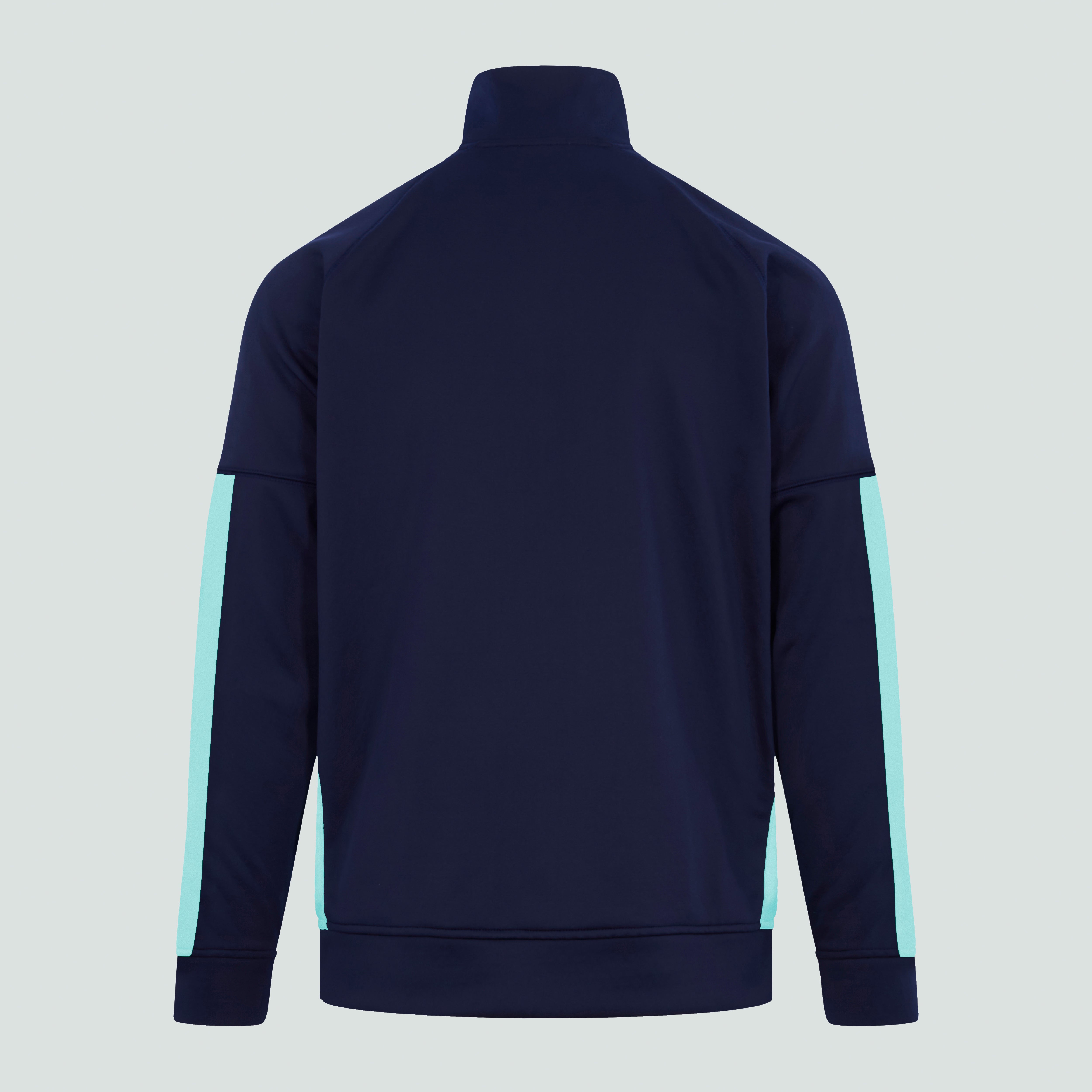 Mens Ireland 1/2 Zip Training Top Blue | Canterbury