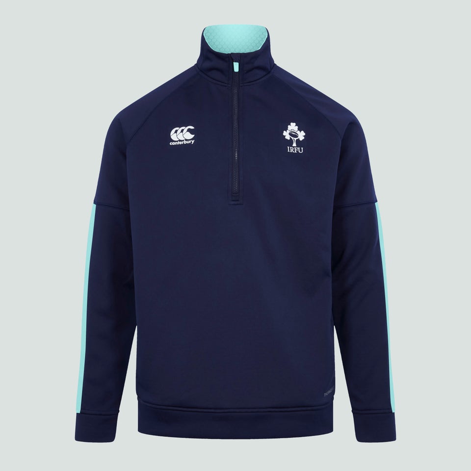 Mens Ireland 1/2 Zip Training Top Blue