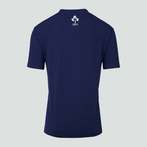 Adult Unisex Ireland Cotton Fans Tee Blue