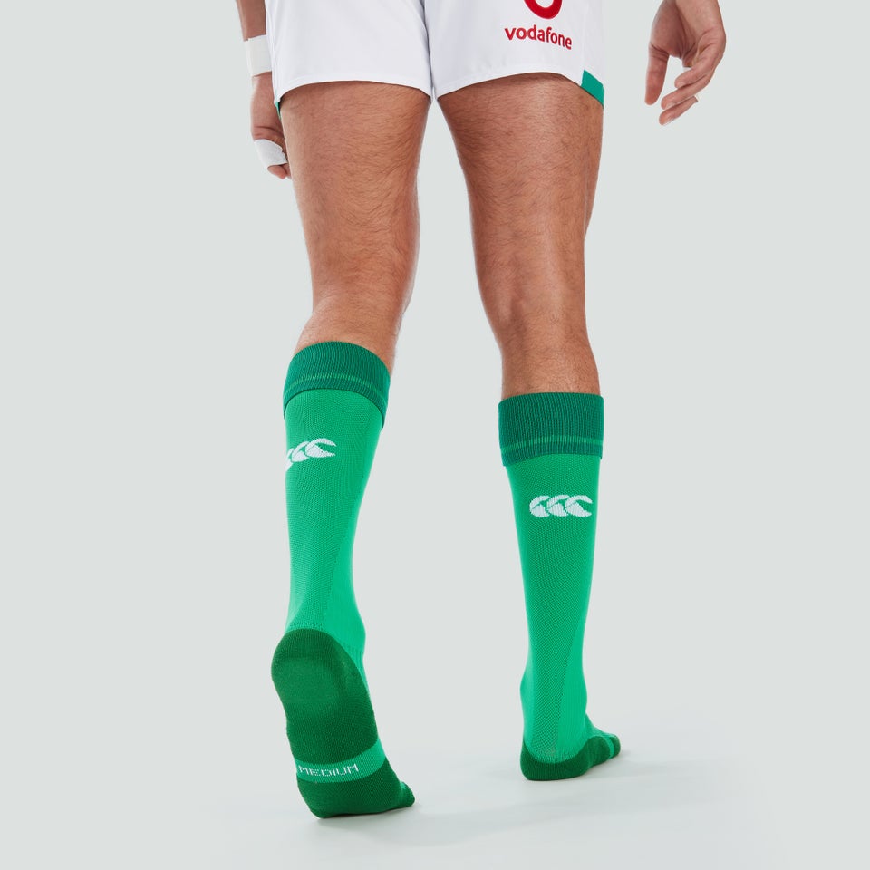 Adult Unisex Ireland Home Sock Grip Green