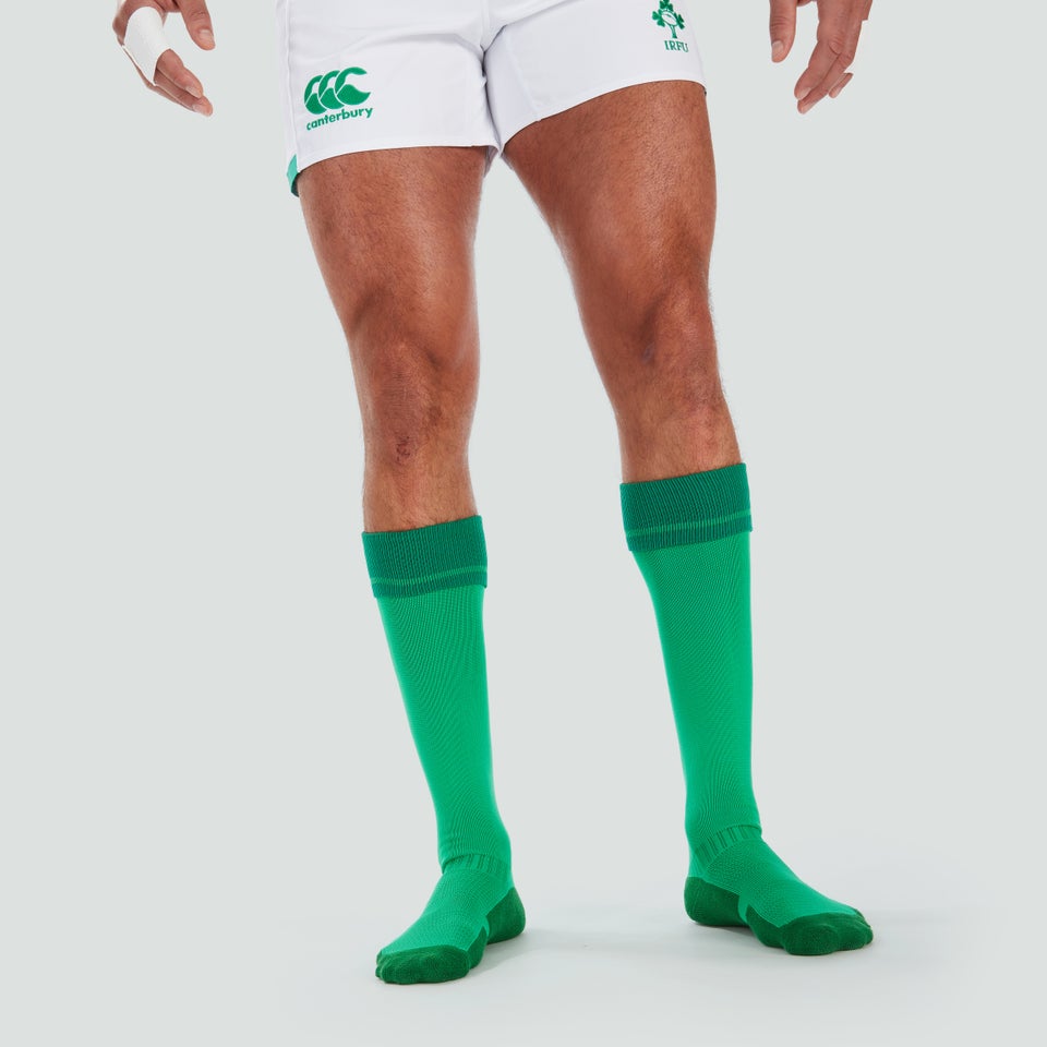 Adult Unisex Ireland Home Sock Grip Green