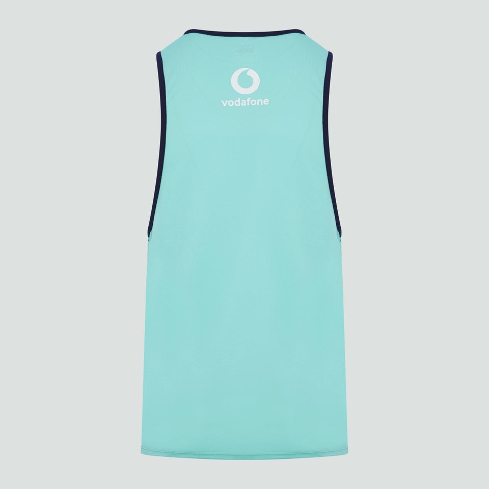 Mens Ireland Poly Training Singlet Green