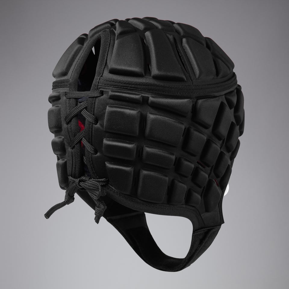 Junior Unisex Raze Headguard Black/Red
