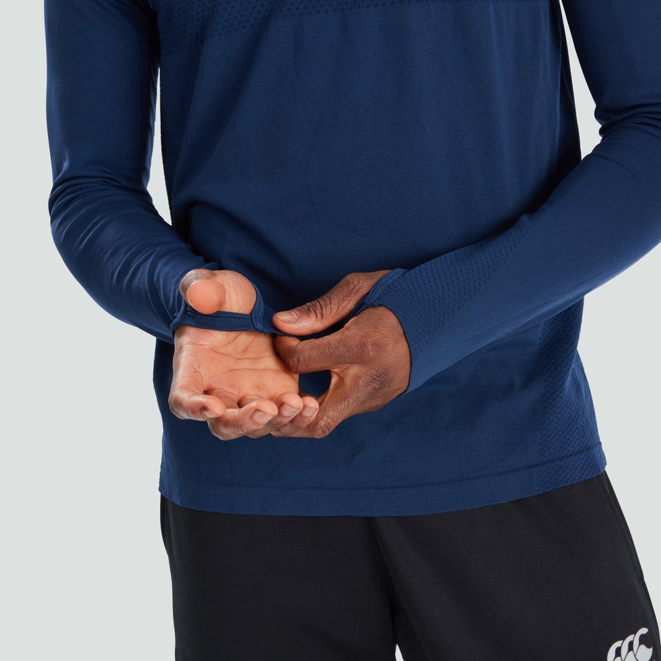 Mens Seamless 1st Layer Navy