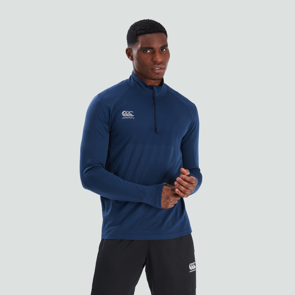 CANTERBURY SEAMLESS 1ST LAYER AM NAVY