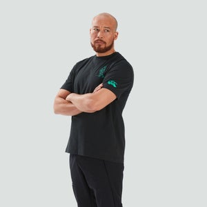 Adult Unisex Ireland Unisex Heroes Tee Black/Green