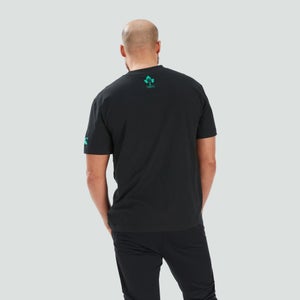 CANTERBURY IRE O/S HEROES TEE AU BLK/GRN