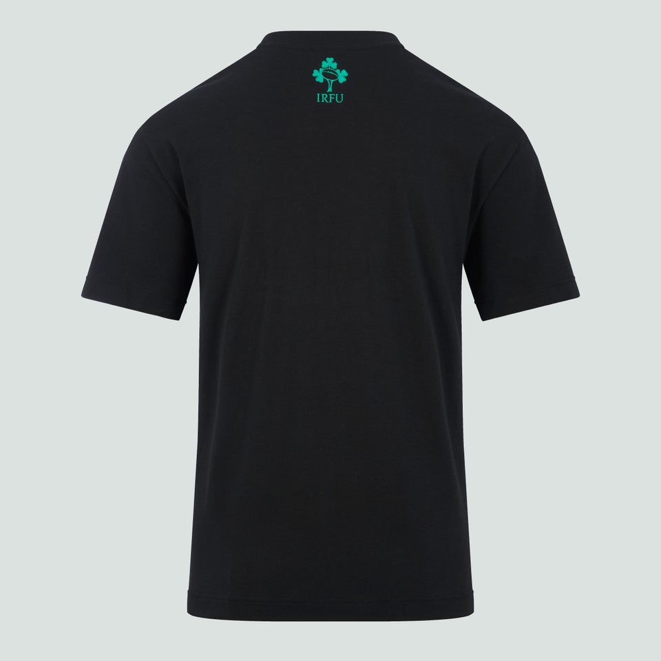 Adult Unisex Ireland Unisex Heroes Tee Black/Green