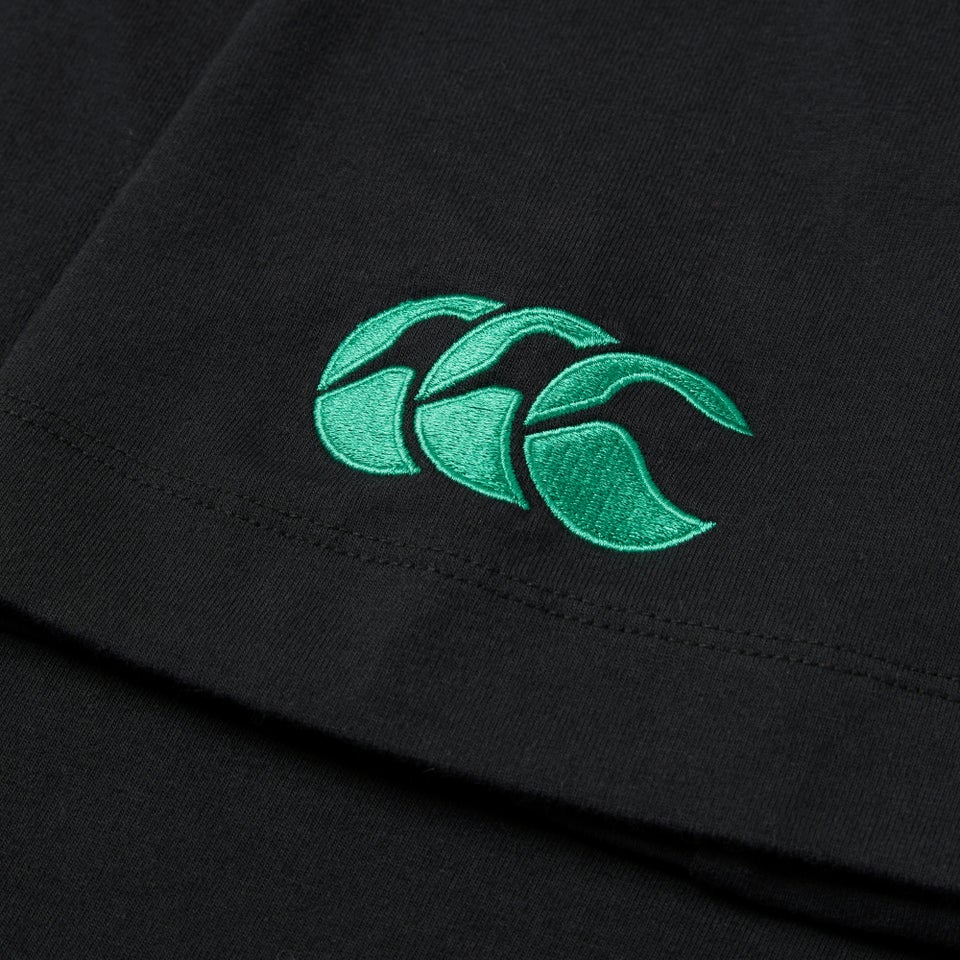CANTERBURY IRE O/S HEROES TEE AU BLK/GRN