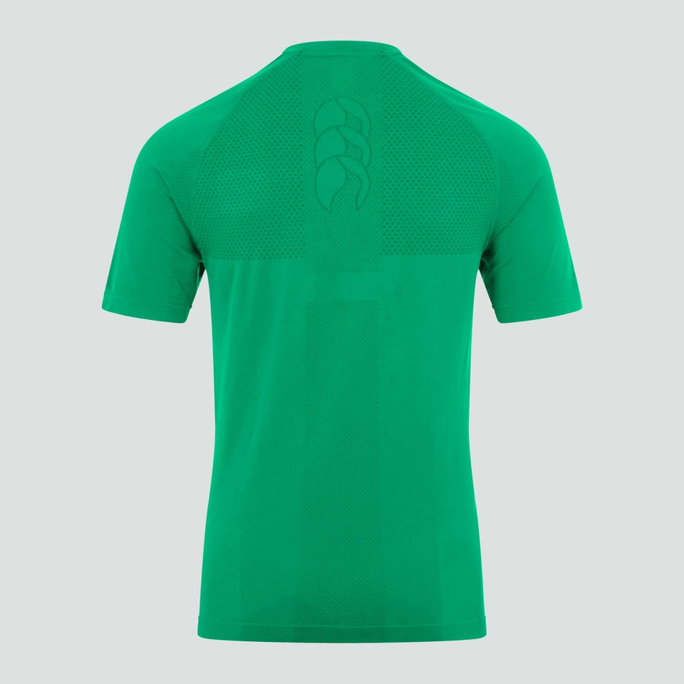 Mens Ireland Seamless Training Tee Green