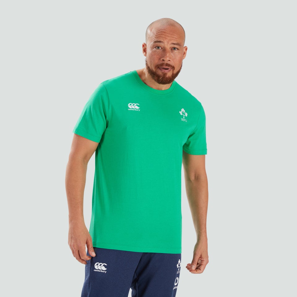 CANTERBURY IRELAND TEAM COTTON T-SHIRT AM GREEN