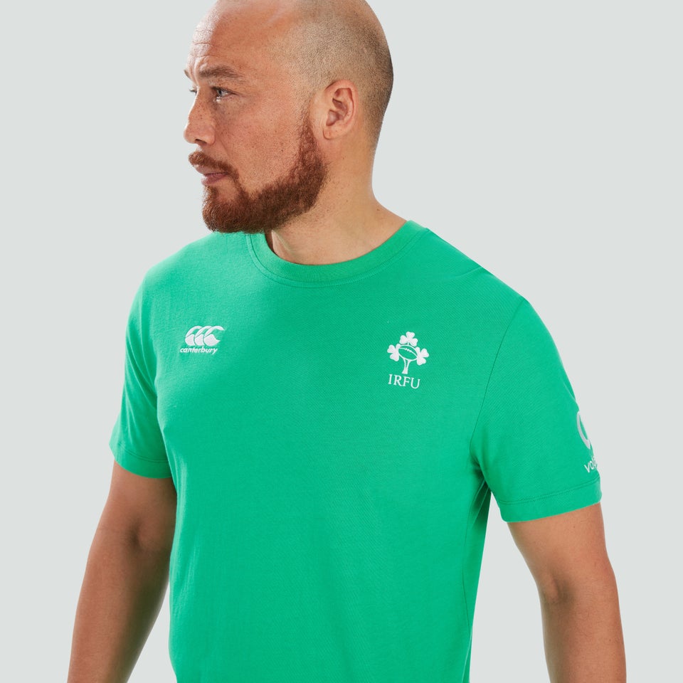 CANTERBURY IRELAND TEAM COTTON T-SHIRT AM GREEN