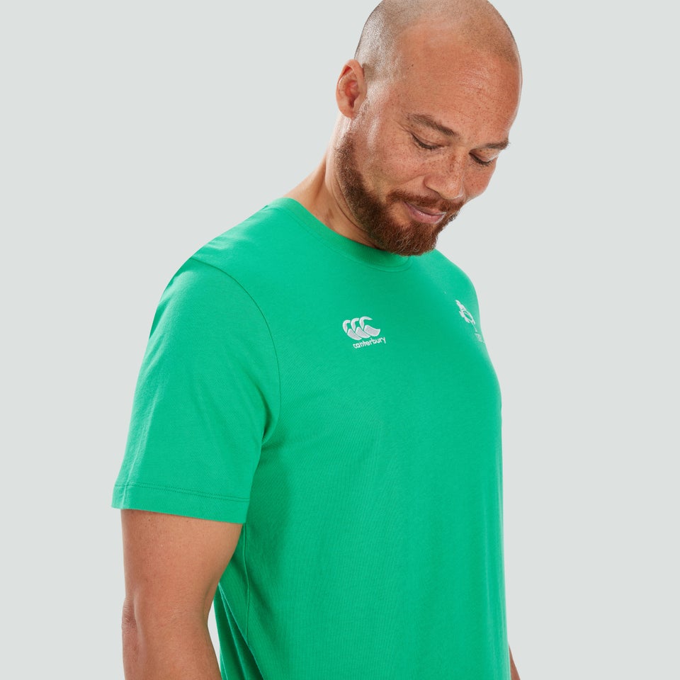 CANTERBURY IRELAND TEAM COTTON T-SHIRT AM GREEN