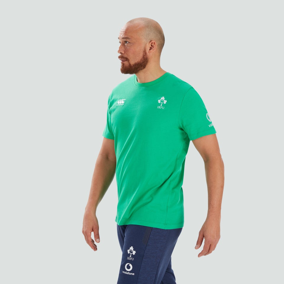 CANTERBURY IRELAND TEAM COTTON T-SHIRT AM GREEN