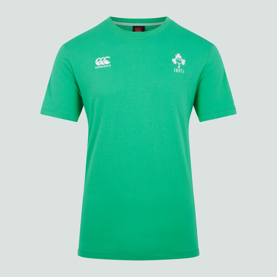 CANTERBURY IRELAND TEAM COTTON T-SHIRT AM GREEN